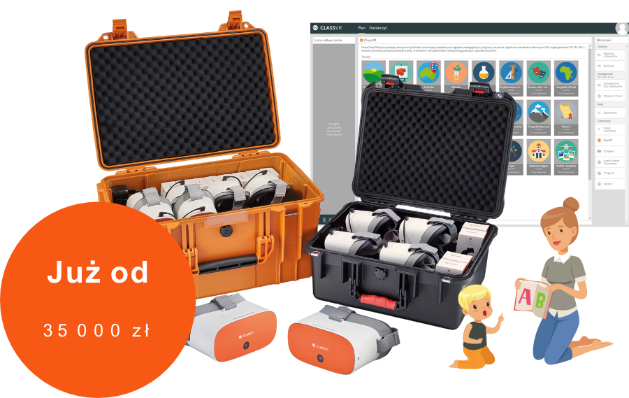 Rozszerzenie systemu ClassVR - pakiet terapeutyczny Terapia i Rewalidacja -