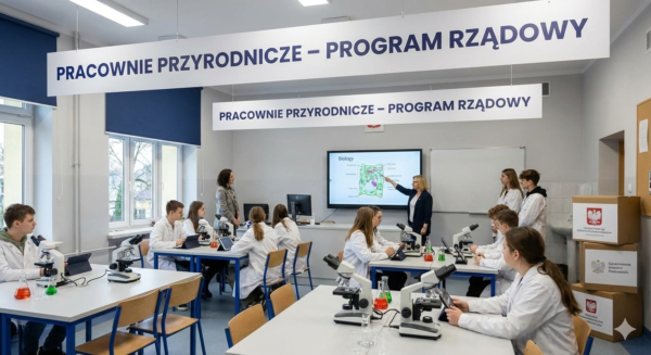 Program rządowy - pracownie przyrodnicze