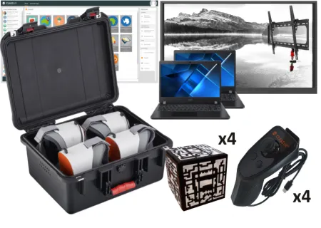 ClassVR - wirtualne laboratorium przedmiotowe zestaw 4 sztuk okularów Xplorer 128G 2 Wirtualny Gabinet Terapeutyczny ClassVR – 4 stanowiska – WGT3