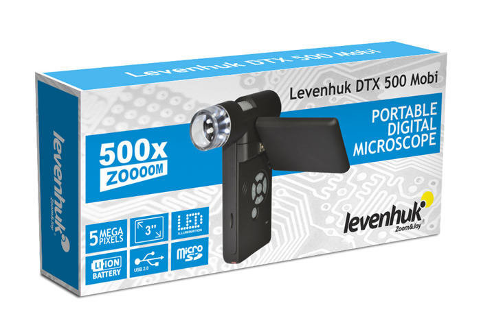 Mikroskop cyfrowy Levenhuk DTX 500 Mobi 4 Mikroskop cyfrowy Levenhuk DTX 500 Mobi -