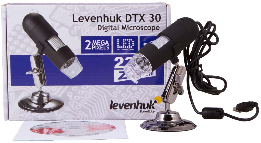 Mikroskop cyfrowy Levenhuk DTX 30 4 Mikroskop cyfrowy Levenhuk DTX 30 -
