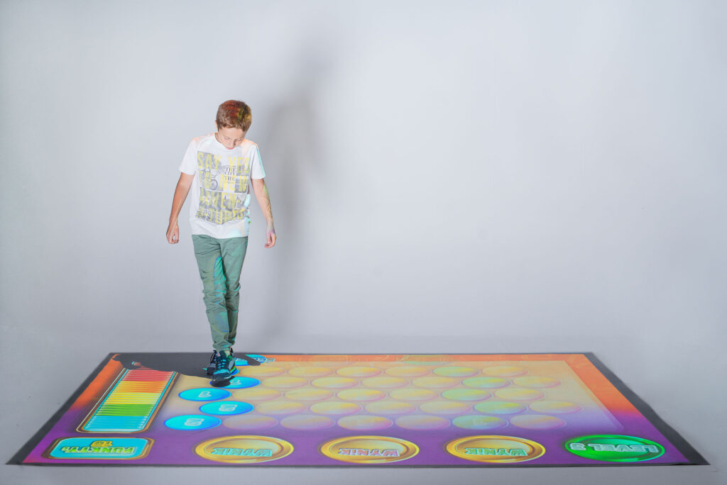 Podłoga interaktywna FunFloor Rewalidacja Mobilny -