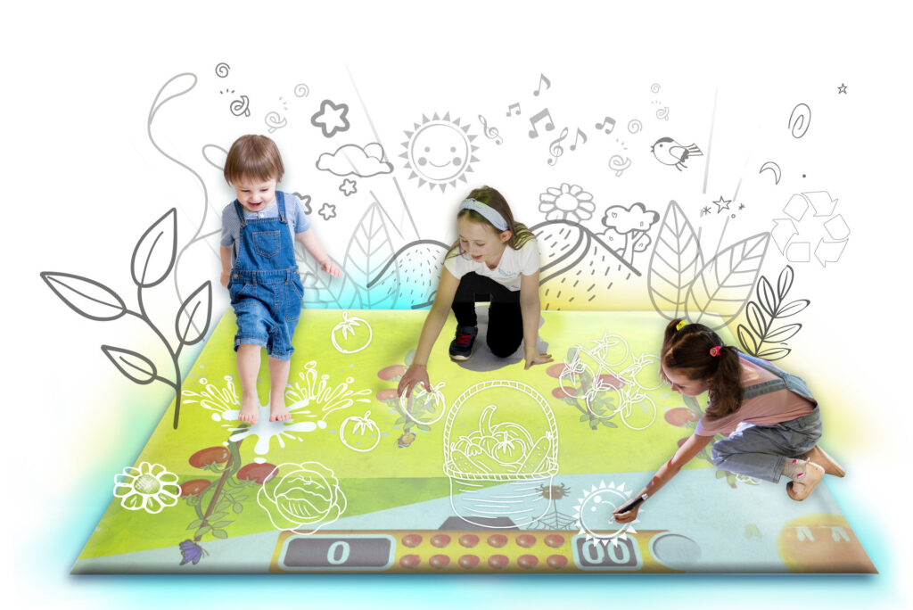 Podłoga interaktywna FunFloor Rewalidacja Mobilny -