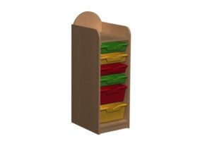 Pojemniki plastikowe format A4