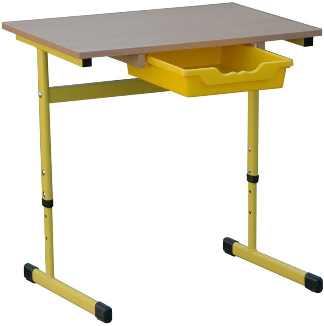 Ławka szkolna 2-os. Reks Eko z dwoma szufladami plastikowymi, regulowana 5 Ławka szkolna 2-os. Reks Eko z dwoma szufladami plastikowymi, regulowana -