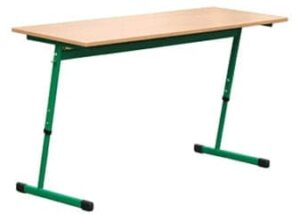 Ławka szkolna 2-os. Tezet