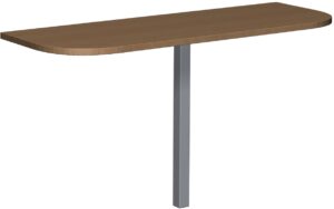 Dostawka do stołu konferencyjnego 1/2 koła