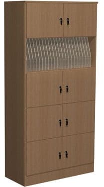 Szafa do pokoju nauczycielskiego, typ B 3 Szafa do pokoju nauczycielskiego