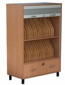 Szafka na dzienniki z żaluzją