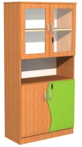 Szafa z witryną Kujawiak Fala 5