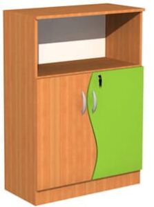 Regał z szafką Kujawiak Fala 25