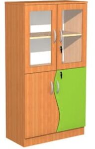 Szafa z witryną Kujawiak Fala 28