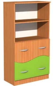 Regał z szufladami Kujawiak Fala 30