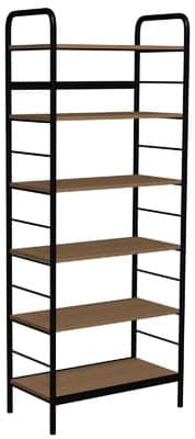 Regał biblioteczny A jednostronny rama metalowa 4 Regał biblioteczny A jednostronny rama metalowa -