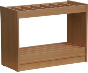 Stojak na mapy z płyty