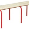 Ławka korytarzowa bez oparcia, 1000 mm, płyta laminowana -
