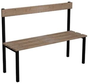 Ławka korytarzowo-szatniowa Classic jednostronna. z oparciem