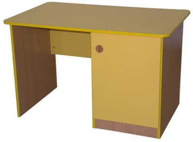 Biurko przedszkolne Basia z szafką 2 Biurko przedszkolne Basia z szafką