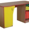 Biurko przedszkolne Ola dwie szafki 5 Biurko przedszkolne Ola dwie szafki -
