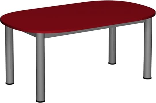Stół owalny przedszkolny, nogi fi 60 mm 4 nogi fi 60 mm