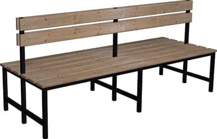 Ławka szatniowo korytarzowa Premium 2-str. z oparciem 7 Ławka szatniowo korytarzowa Premium 2-str. z oparciem -