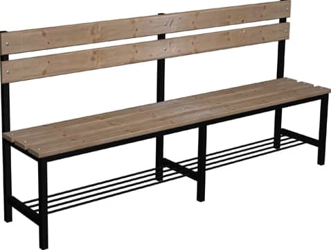 Ławka korytarzowo szatniowa z półką na buty Premium 1-str. z oparciem 5 Ławka korytarzowo szatniowa z półką na buty Premium 1-str. z oparciem -