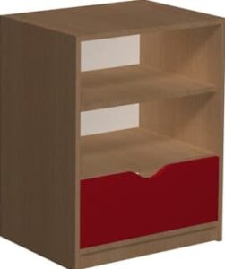 Regał z szufladą MAŁGOSIA 15