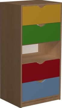 Regał z 4 szufladami MAŁGOSIA 31 3 Regał z 4 szufladami MAŁGOSIA 31