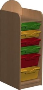 Regał na pojemniki Jasio C