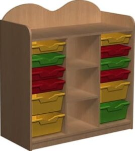 Regał na pojemniki Jasio E