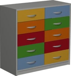 Szafka z szufladami Gucio F