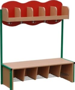 Regał szatniowy H z aplikcją