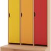 Szatnia do przedszkola regał F z drzwiami