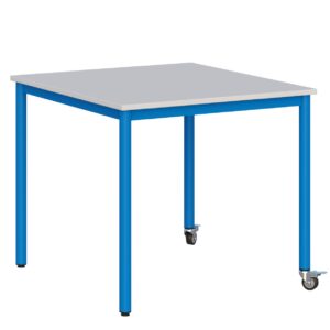 Stolik mobilny MAGDA z blatem 800x800 mm