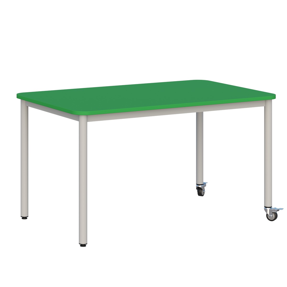 Stolik mobilny szkolno-przedszkolny z blatem prostokątnym 1200x700 mm (4, 5, 6) 3 Stolik mobilny szkolno-przedszkolny z blatem prostokątnym 1200x700 mm (4