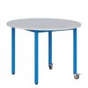 Stolik mobilny szkolno-przedszkolny z blatem okrągłym fi 900 (4, 5, 6) 6 5