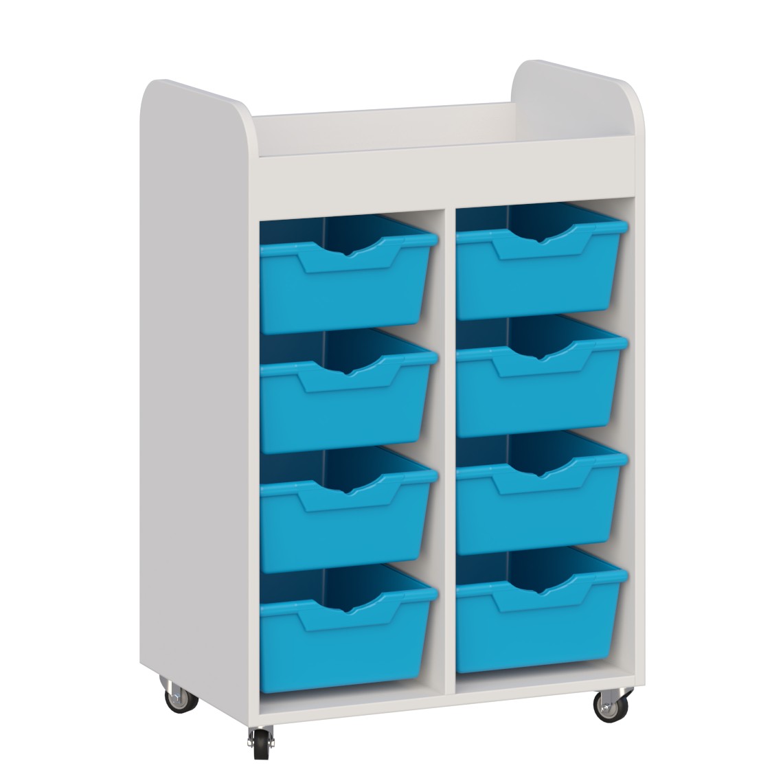 Mobilny regał z pojemnikami Primo 230 3 Mobilny regał z pojemnikami Primo 230