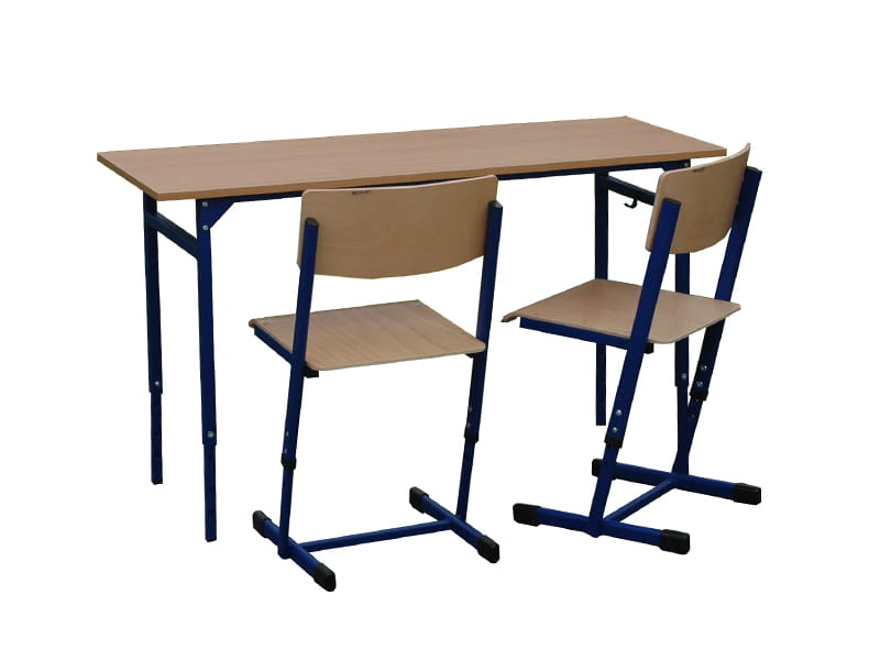 Zestaw - stół 2 os. Leon z reg. wys. 3-7 z 2 krzesłami Reks z reg. wys. 5-6 4 Zestaw - stół 2 os. Leon z reg. wys. 3-7 z 2 krzesłami Reks z reg. wys. 5-6 -