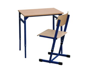 Zestaw - stół Leon z reg. wys. 1-5 z krzesłem Reks z reg. wys. 2-4