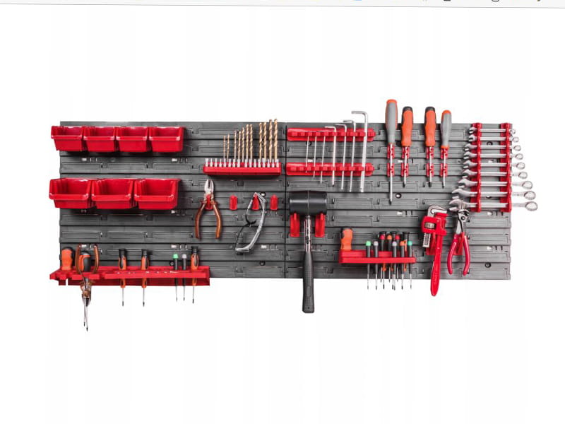 Stół warsztatowy, montażowy, 1500x600 mm, stolarski z nakładką narzędziową 3 montażowy