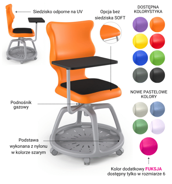 krzesło pocket plus soft