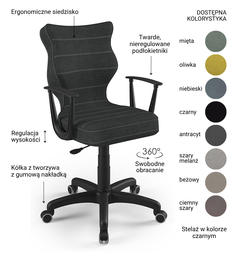 Krzesło dla nauczyciela Norm 3 Krzesło dla nauczyciela Norm -