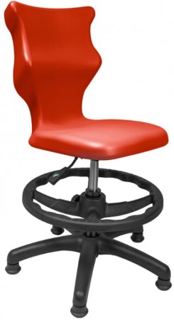 Krzesło szkolne Twist z podnóżkiem -