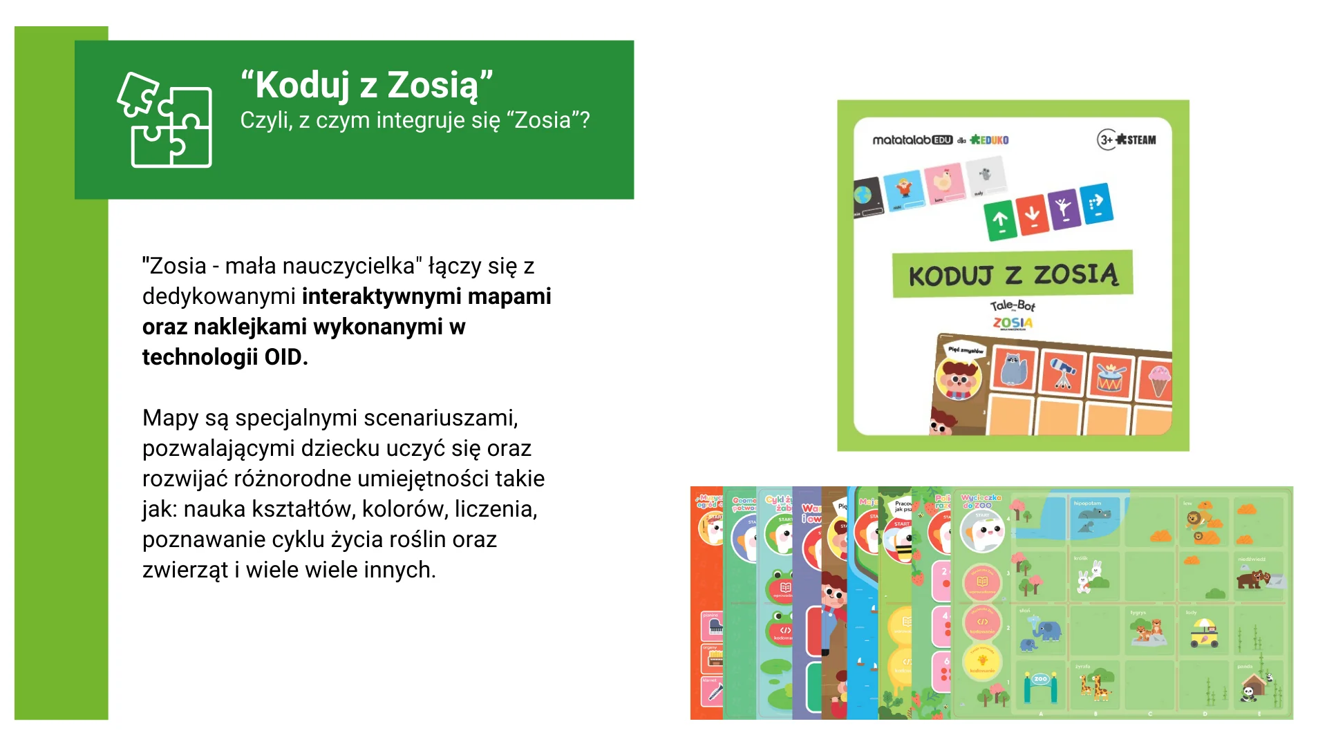 Zosia Mała Nauczycielka - zestaw 12 Zosia Mała Nauczycielka - zestaw -