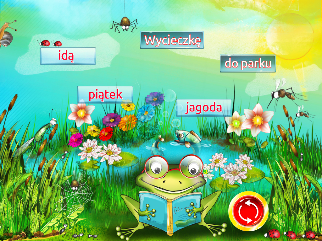 Pakiet Logopedia: kolorowe animacje, ćwiczenia z lektorem -