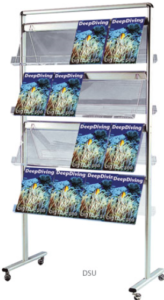 Stojak na broszury 2-stronny - TABLICE