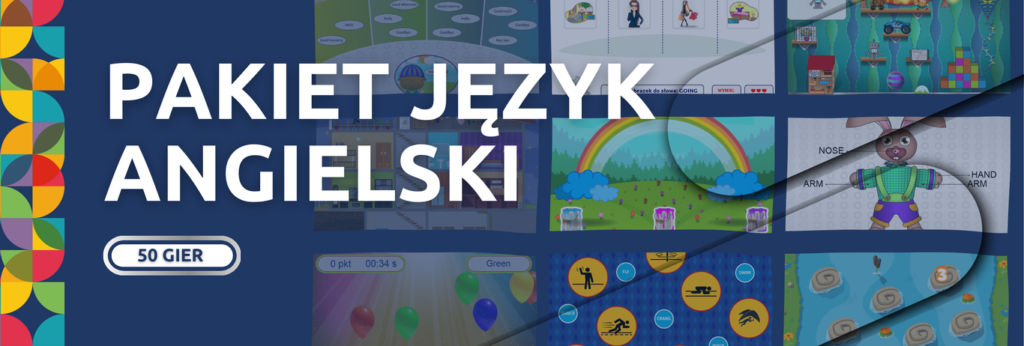 Pakiet języka angielskiego - część 1 (50 gier) -