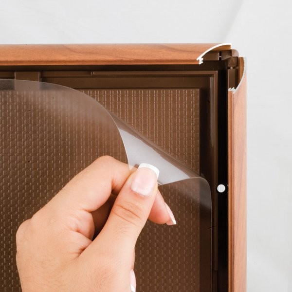 Ramka plakatowa zatrzaskowa WOOD 14 mm format A5 4 Ramka plakatowa zatrzaskowa WOOD 14 mm format A5 -