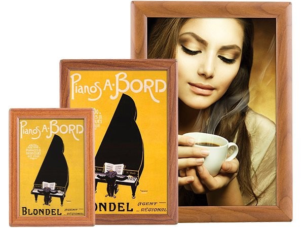 Ramka zatrzaskowa Wood A6 14 mm 3 Ramka zatrzaskowa Wood A6 14 mm -