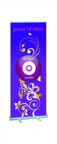 Stojak do bannera RollEco 100x200cm 2 Stojak do bannera RollEco 100x200cm -